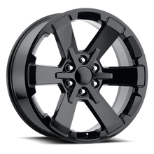 Load image into Gallery viewer, Factory Reproductions Factory Reproductions FR 45 GMC Dual Six Star Replica GB 22x9 +24 6x139.7mm 78.1mm Gloss