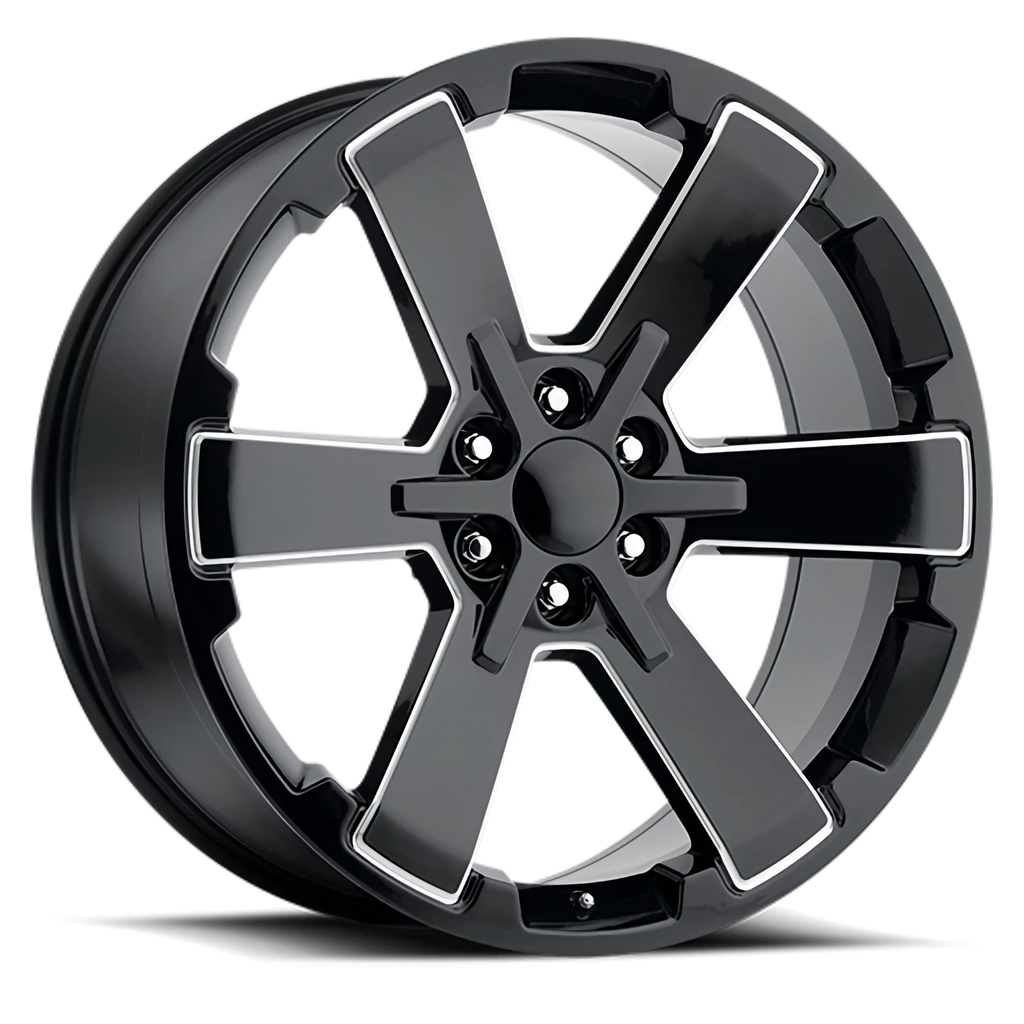Factory Reproductions Factory Reproductions FR 45 GMC Dual Six Star Replica GB-M 24x10 +30 6x139.7mm 78.1mm Gloss