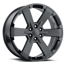 Load image into Gallery viewer, Factory Reproductions Factory Reproductions FR 45 GMC Dual Six Star Replica GBSB 24x10 +30 6x139.7mm 78.1mm Gloss
