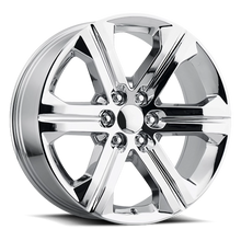 Load image into Gallery viewer, Factory Reproductions Factory Reproductions FR 47 2018 GMC Sierra Replica CH 22x9 +24 6x139.7mm 78.1mm Chrome
