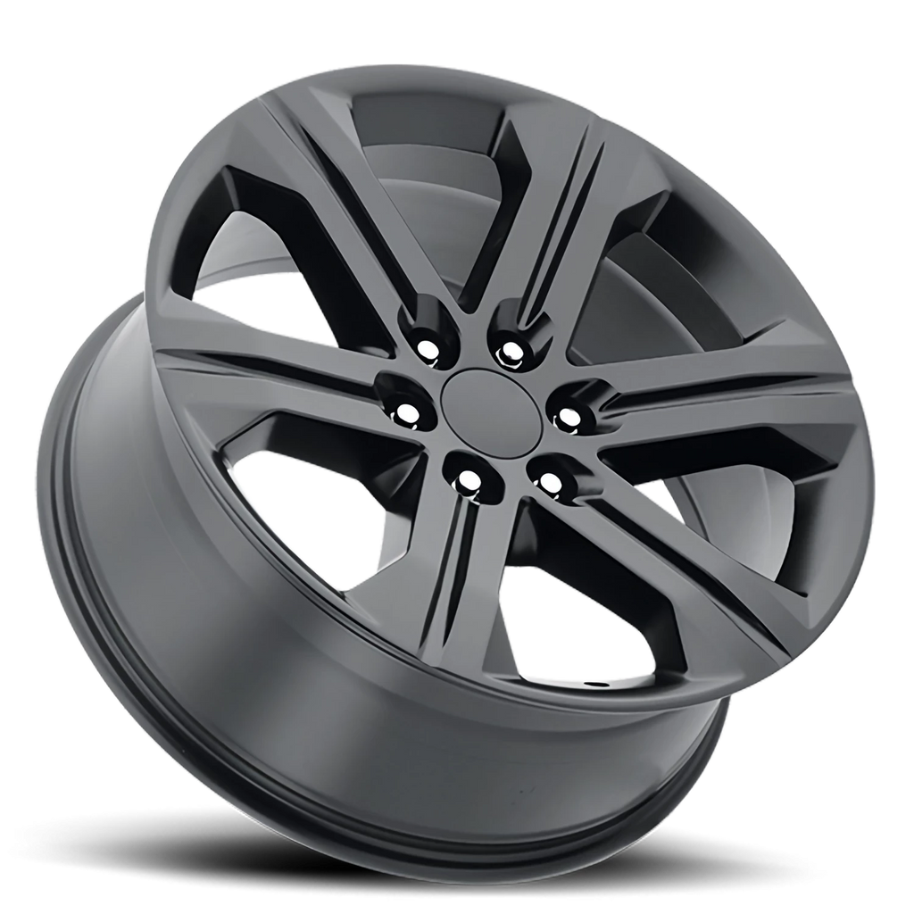 Factory Reproductions Factory Reproductions FR 47 2018 GMC Sierra Replica SB 22x9 +24 6x139.7mm 78.1mm Satin