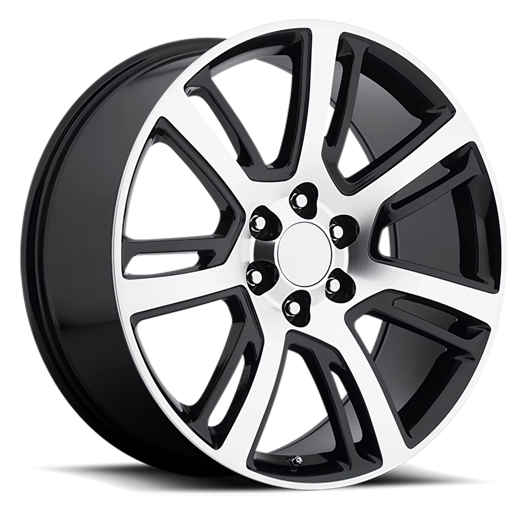 Factory Reproductions Factory Reproductions FR 48 2015 Cadillac Escalade Replica GBM 24x10 +31 6x139.7mm 78.1mm Gloss