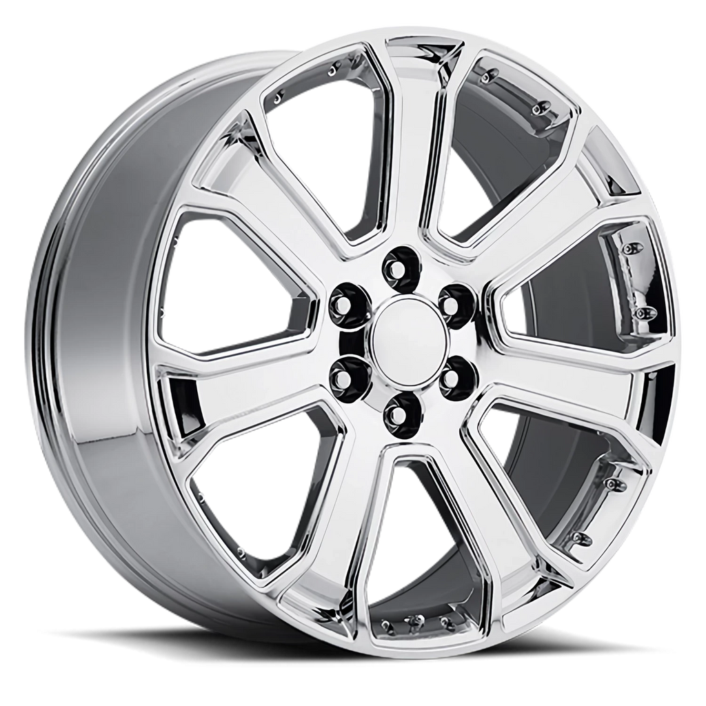 Factory Reproductions Factory Reproductions FR 49 2015 GMC Yukon Denali Replica CH 22x9 +31 6x139.7mm 78.1mm Chrome