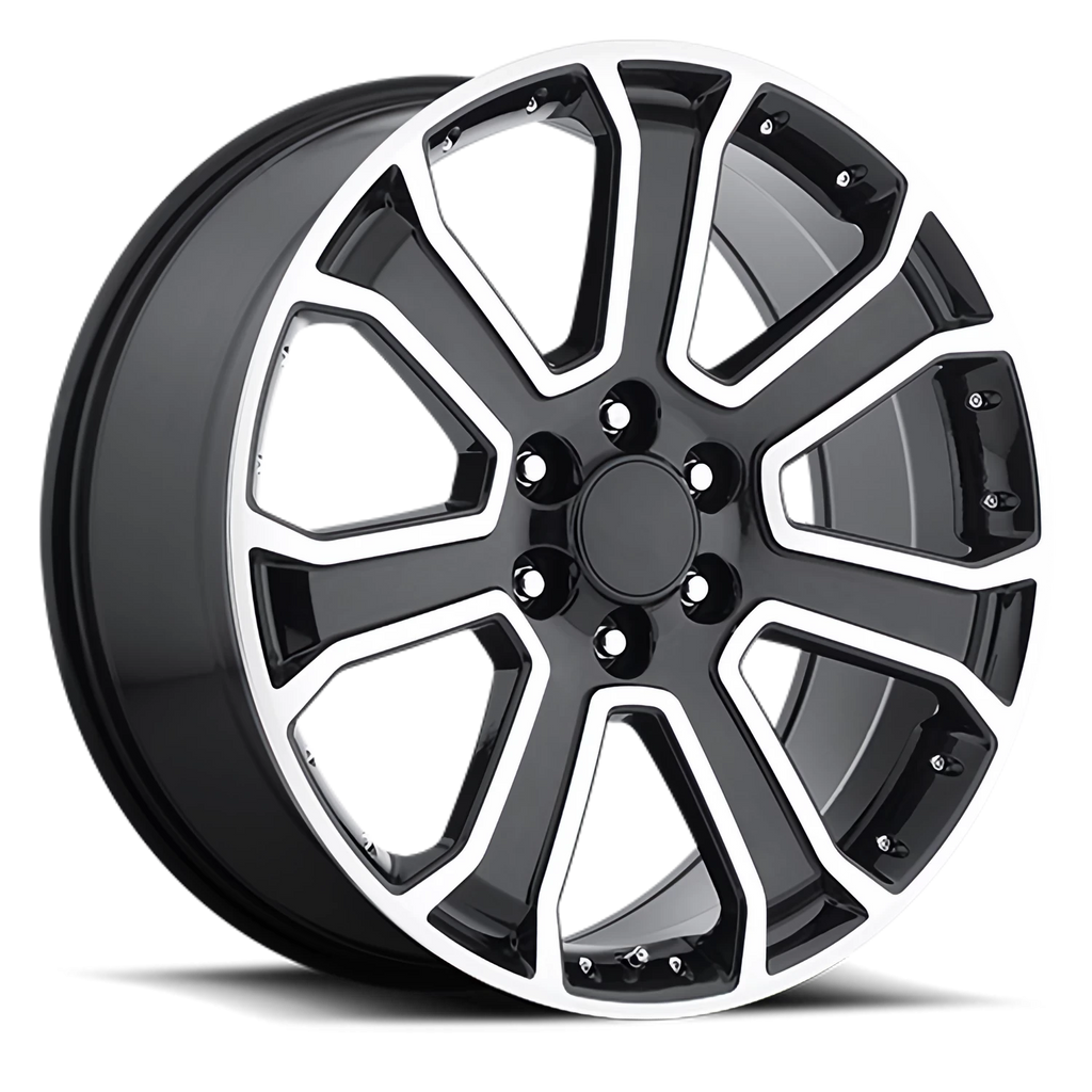 Factory Reproductions Factory Reproductions FR 49 2015 GMC Yukon Denali Replica GBM 22x9 +31 6x139.7mm 78.1mm Gloss