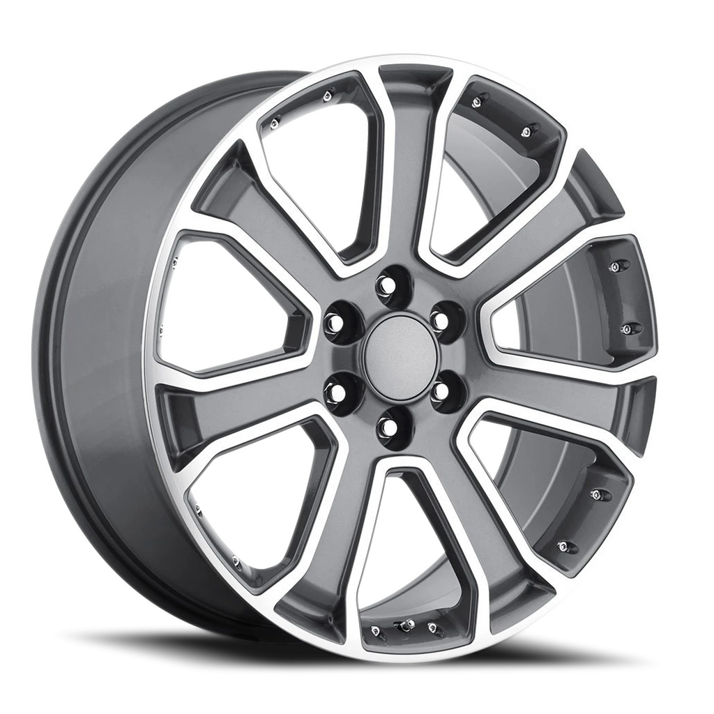 Factory Reproductions Factory Reproductions FR 49 2015 GMC Yukon Denali Replica BC 22x9 +31 6x139.7mm 78.1mm PVD