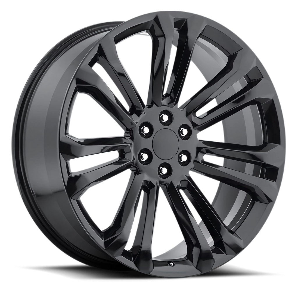 Factory Reproductions Factory Reproductions FR 55 GMC Split Spoke Replica GB 24x10 +31 6x139.7mm 78.1mm Gloss