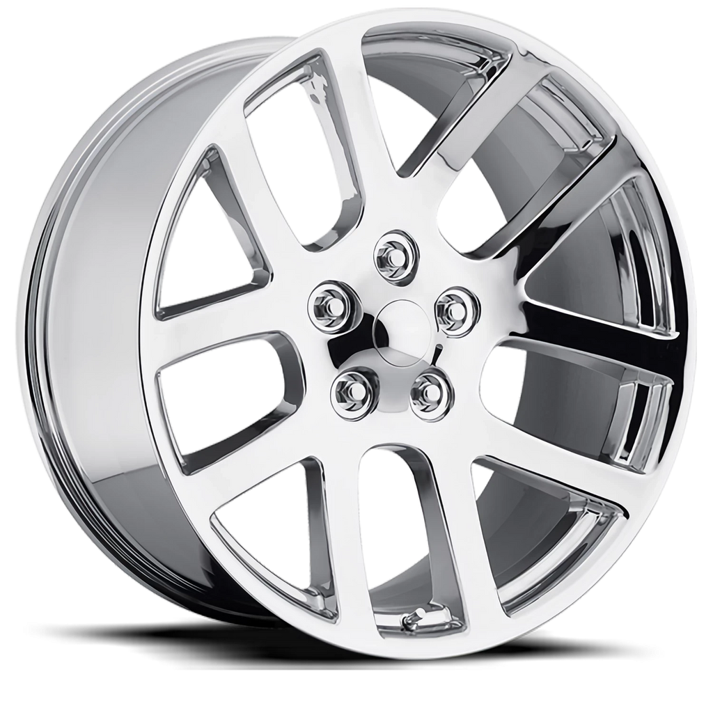 Factory Reproductions Factory Reproductions FR 60 Ram Truck SRT10 Replica CH 24x10 +25.4 5x139.7mm 77.8mm Chrome