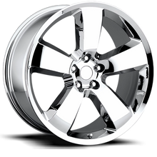 Load image into Gallery viewer, Factory Reproductions Factory Reproductions FR 61 Dodge Charger SRT8 Replica CH 20x9 +20 5x115mm 71.5mm Chrome