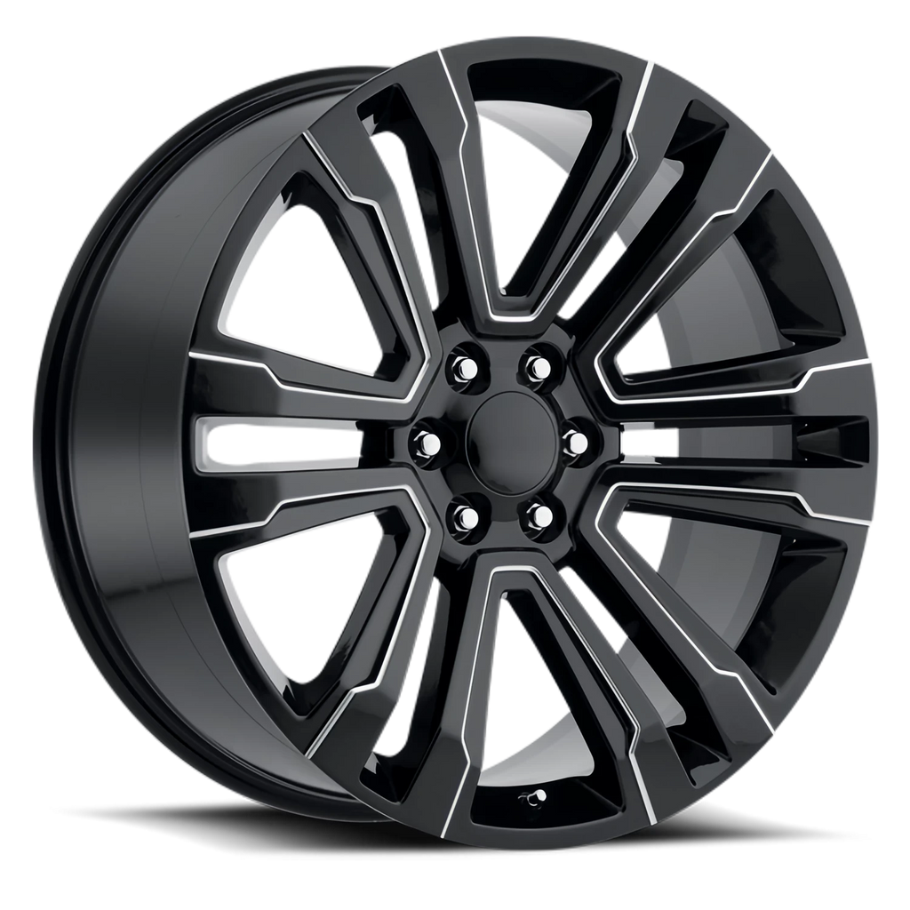 Factory Reproductions Factory Reproductions FR 72 2017 GMC Denali Replica GB-M 22x9 +24 6x139.7mm 78.1mm Gloss