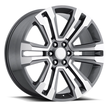 Load image into Gallery viewer, Factory Reproductions Factory Reproductions FR 72 2017 GMC Denali Replica GY 24x10 +30 6x139.7mm 78.1mm Gloss