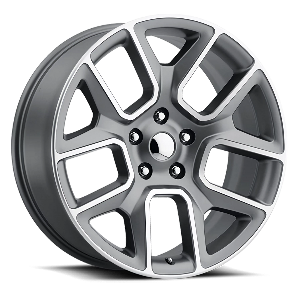 Factory Reproductions Factory Reproductions FR 76 Ram Truck 1500 GY 22x9 +15 5x139.7mm 77.8mm Satin