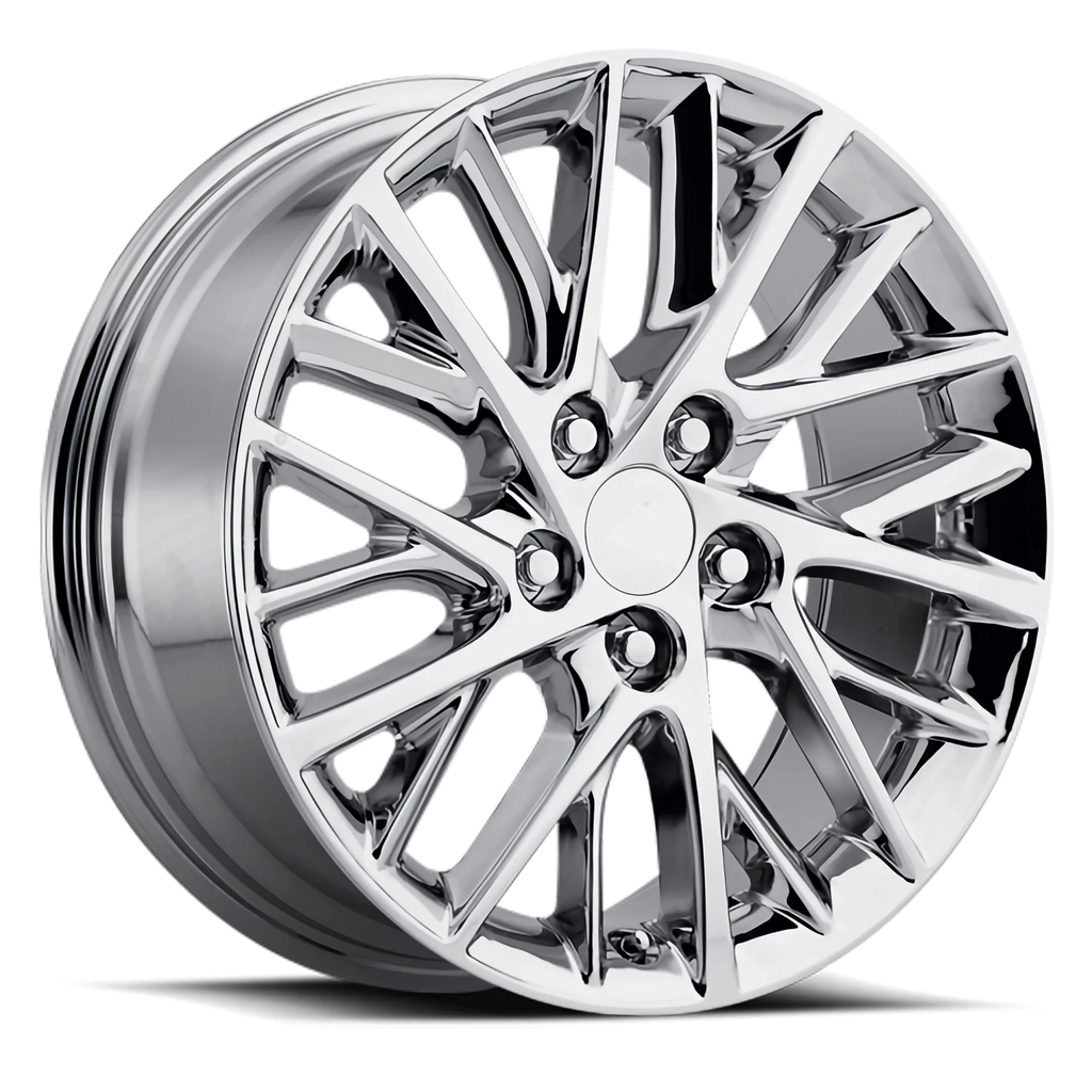 Factory Reproductions Factory Reproductions FR 83 Lexus ES350 20 Spoke Replica CH 17x7 +40 5x114.3mm 60.1mm Chrome