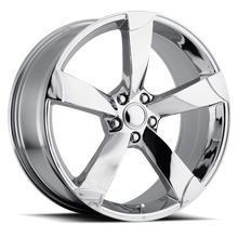 Load image into Gallery viewer, Factory Reproductions Factory Reproductions FR 85 Audi AU5 Replica CH 20x9 +40 5x112mm 66.6mm Chrome