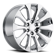 Load image into Gallery viewer, Factory Reproductions Factory Reproductions FR 92 2019 GM Silverado High Country Replica CH 22x9 +28 6x139.7mm 78.1mm Chrome