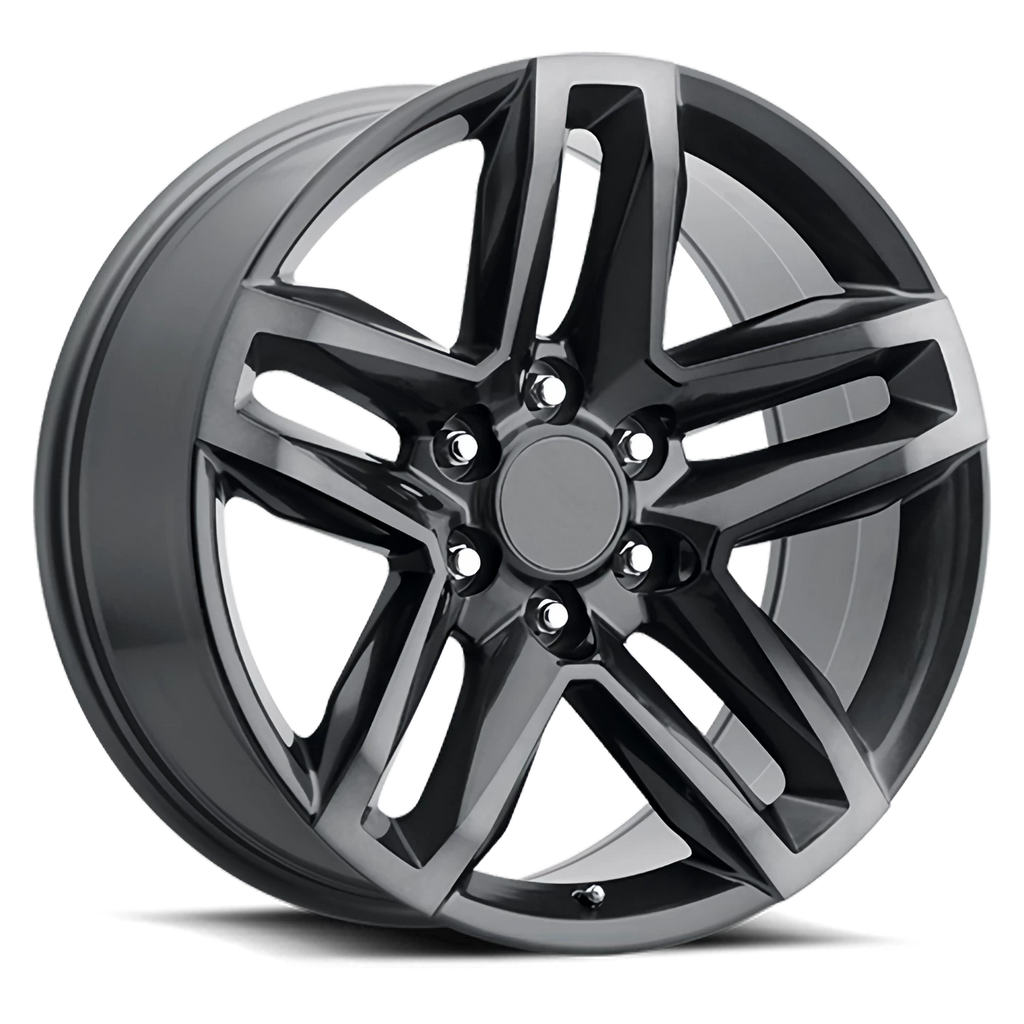 Factory Reproductions Factory Reproductions FR 94 Cheverolet Silverado Z71 Split 5 Replica GY 22x9 +15 5x139.7mm 78.1mm Satin