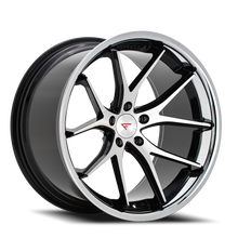 Load image into Gallery viewer, Ferrada Wheels Ferrada FR2 MA 20x11.5 +30 5x120mm 74.1mm Machined Black Chrome Lip