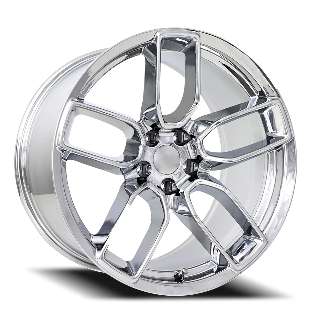 Factory Reproductions Factory Reproductions FR 74 Dodge Widebody Replica CH 20x10.5 -9 5x115mm 71.5mm Chrome