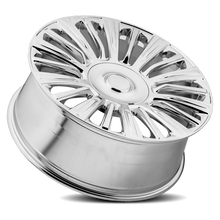 Load image into Gallery viewer, Factory Reproductions Factory Reproductions FR 91 2021 Escalade Platinum Replica CH 22x9 +28 6x139.7mm 78.1mm Chrome