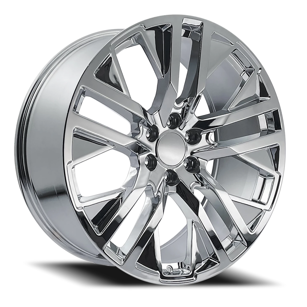 Factory Reproductions Factory Reproductions FR 96 GMC Carbonpro Replica CH 22x9 +28 6x139.7mm 78.1mm Chrome