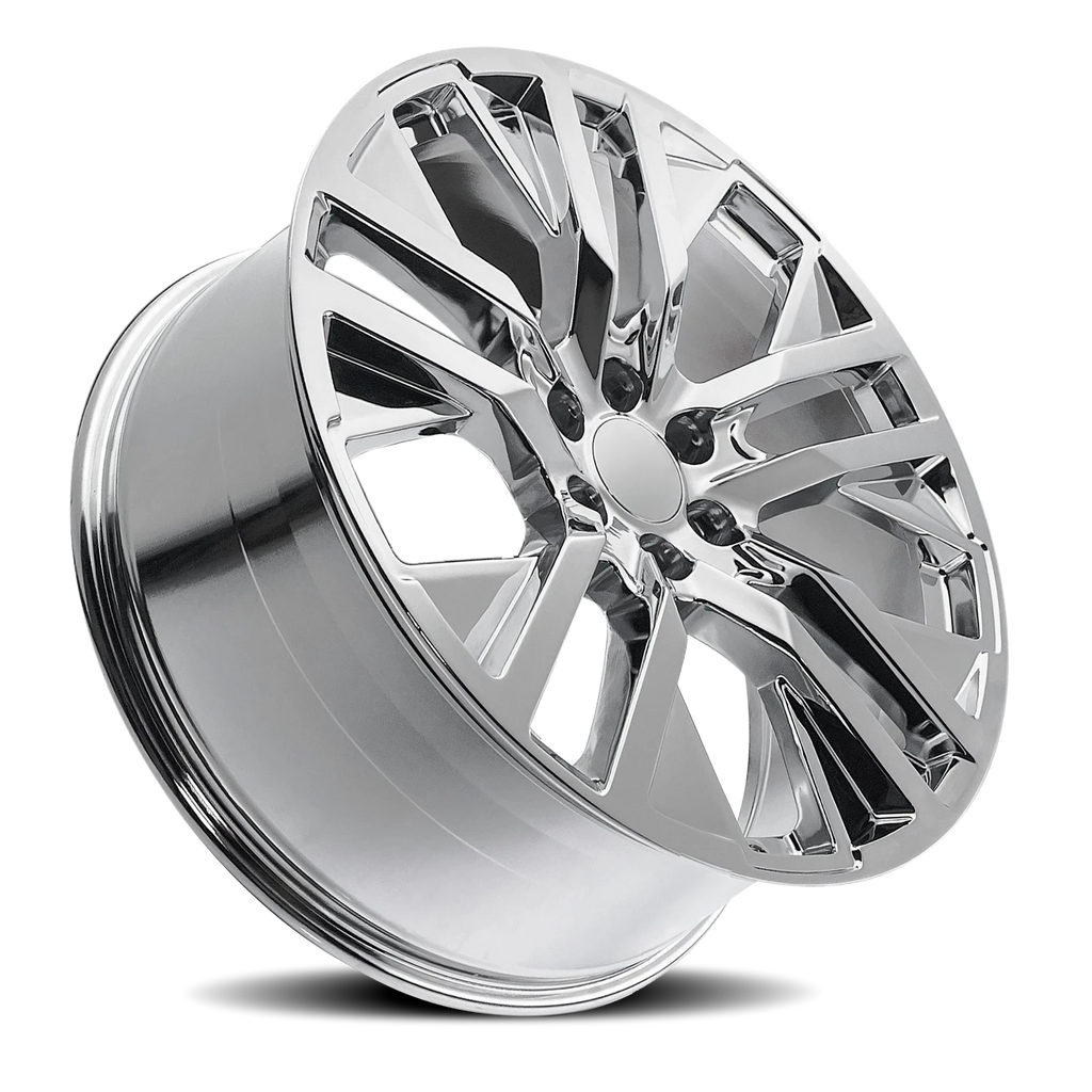 Factory Reproductions Factory Reproductions FR 96 GMC Carbonpro Replica CH 24x10 +31 6x139.7mm 78.1mm Chrome