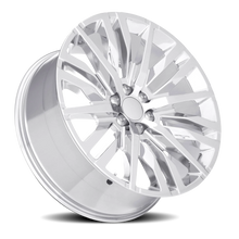 Load image into Gallery viewer, Factory Reproductions Factory Reproductions FR 97 GM Split 6 Spoke Replica CH 22x9 +28 6x139.7mm 78.1mm Chrome