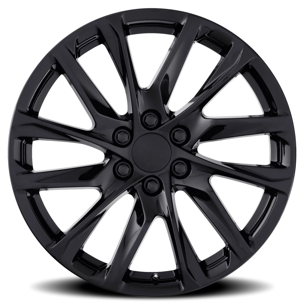 Factory Reproductions Factory Reproductions FR 98 Escalade 12 Spoke Replica GB 22x9 +28 6x139.7mm 78.1mm Gloss