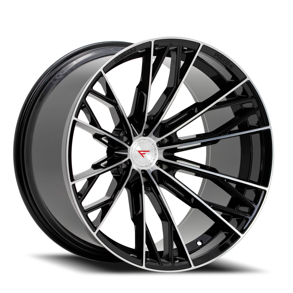 Ferrada Wheels Ferrada FTR11 MA 20x10 +18 6x139.7mm 106.1mm Machined Black