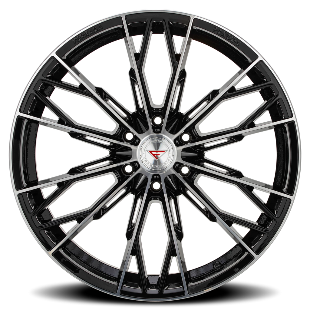 Ferrada Wheels Ferrada FTR11 MA 22x12 +44 6x135mm 87.1mm Machined Black