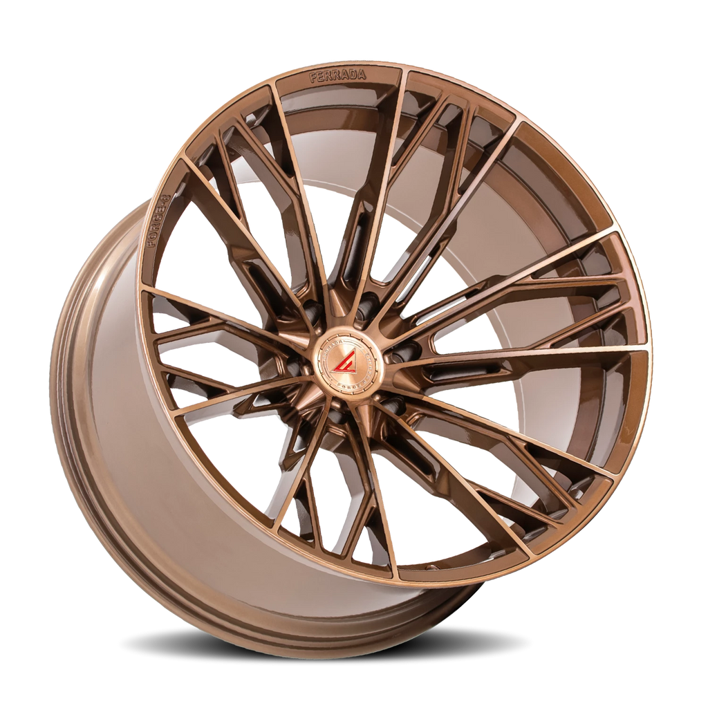 Ferrada Wheels Ferrada FTR11 MC 20x9.5 +15 6x139.7mm 106.1mm Machined Cobre