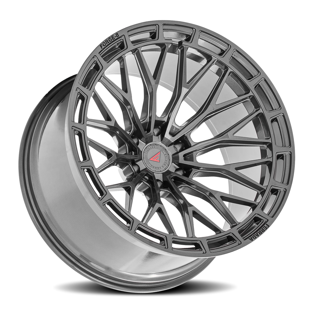 Ferrada Wheels Ferrada FTR12 GG 22x10 +18 6x139.7mm 106.1mm Gloss Graphite
