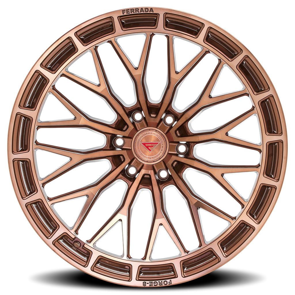 Ferrada Wheels Ferrada FTR12 MC 22x10 +18 6x135mm 87.1mm Machined Cobre