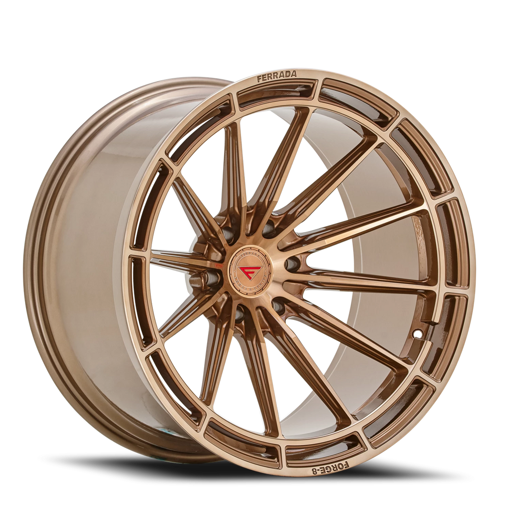 Ferrada Wheels Ferrada FTR14 MC 20x9.5 +15 6x139.7mm 106.1mm Machined Cobre