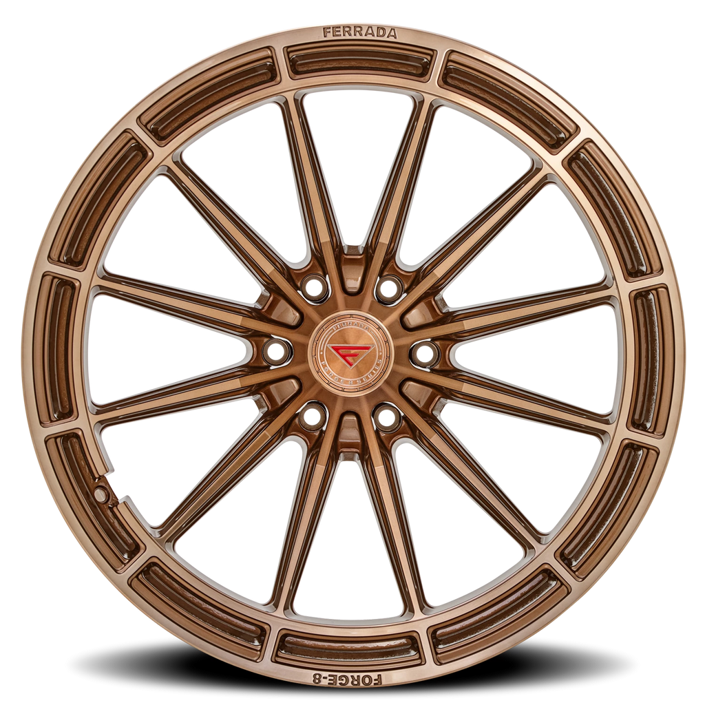 Ferrada Wheels Ferrada FTR14 MC 20x9.5 +15 6x135mm 87.1mm Machined Cobre