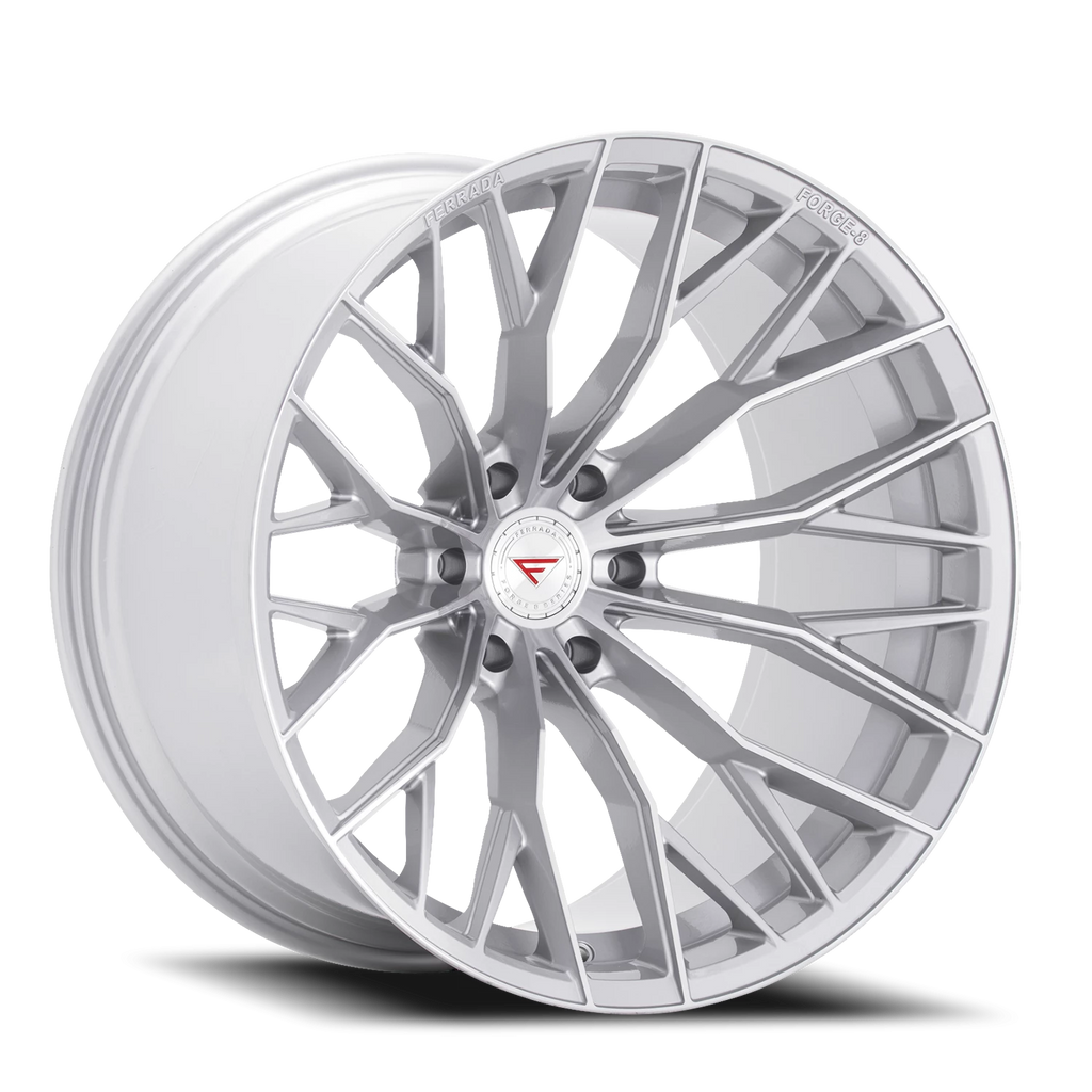 Ferrada Wheels Ferrada FTR9 MS 20x10 +18 6x135mm 87.1mm Machined Silver