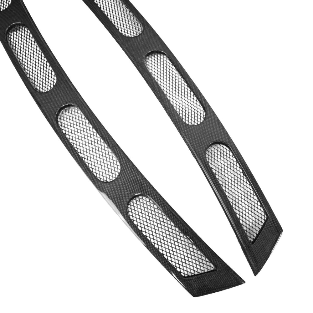 FS-CF-FER-430RWLC-Carbon Fiber Coupe Rear Window Louvers - Ferrari F430-Exterior Trim-Fabspeed Carbon
