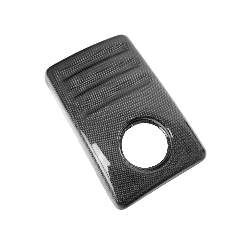 FS-CF-FER-430CTCR-Carbon Fiber Scuderia Style Coolant Tank Cover (No Mount Tabs) - Ferrari F430-Engine Covers-Fabspeed Carbon