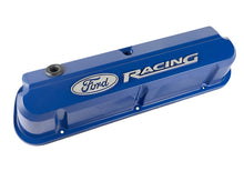 Load image into Gallery viewer, Ford Racing 302-316 Slant Edge Blue Valve Cover