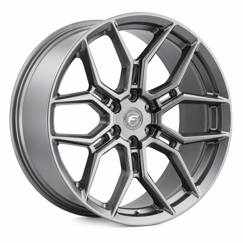 Forgestar F03420089P30 X12 22x10 6x135 Satin Anthracite Wheel