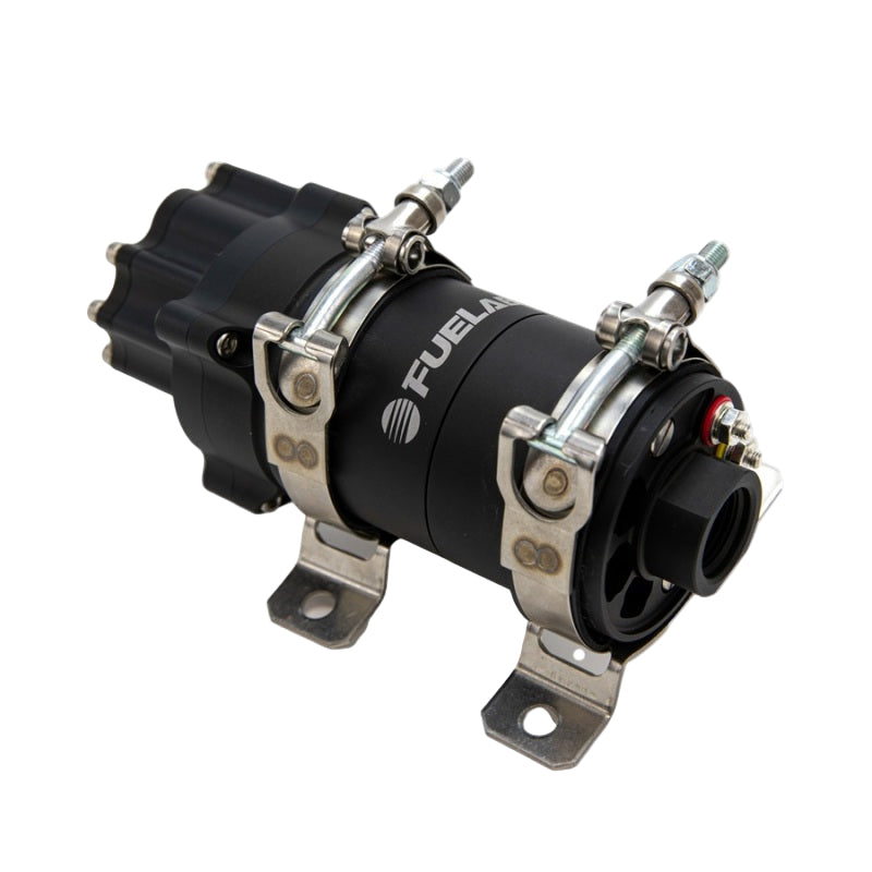 Close up Fuelab spur gear pumping mechanism
