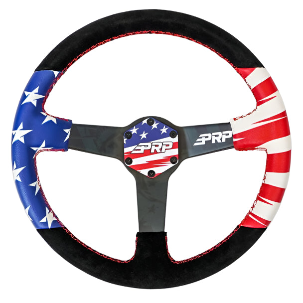 Steering Wheel Center Cap (New Glory Stars and Stripes) G100-NG1