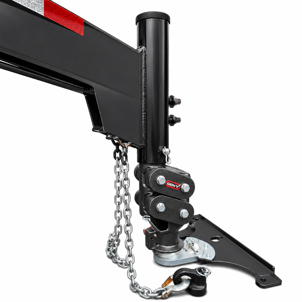 GEN-Y Spartan Torsion-Flex Gooseneck 4in Square 25K