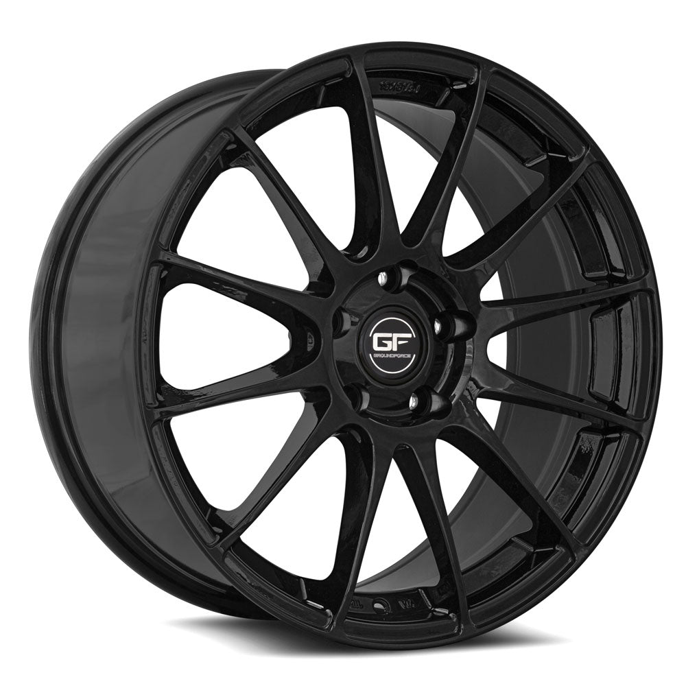 MRR Wheels MRR GF6 19x8.5 35 5x112mm 66.6mm Gloss Black
