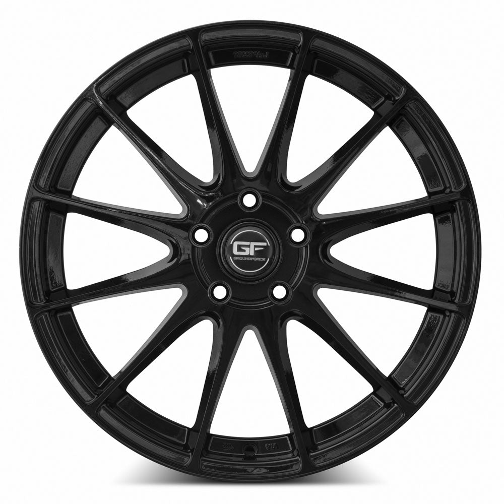 MRR Wheels MRR GF6 19x9.5 25 5x112mm 66.6mm Gloss Black