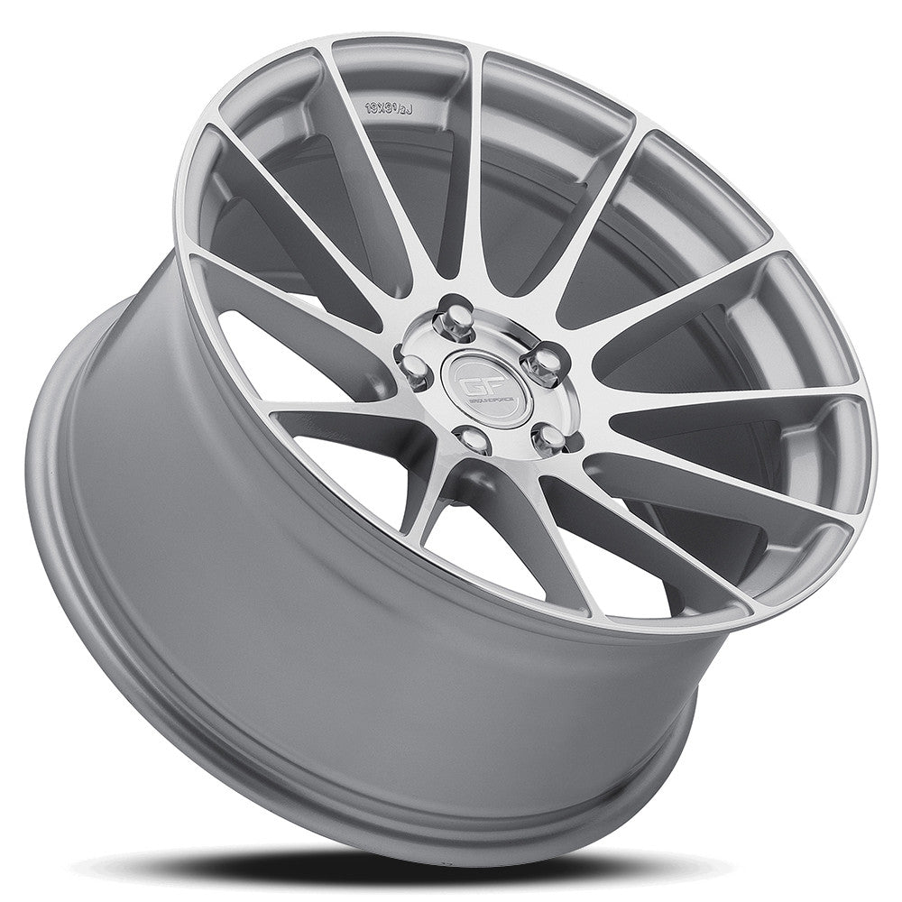 MRR Wheels MRR GF6 19x9.5 20 5x114.3mm 73.1mm Silver Machined Face