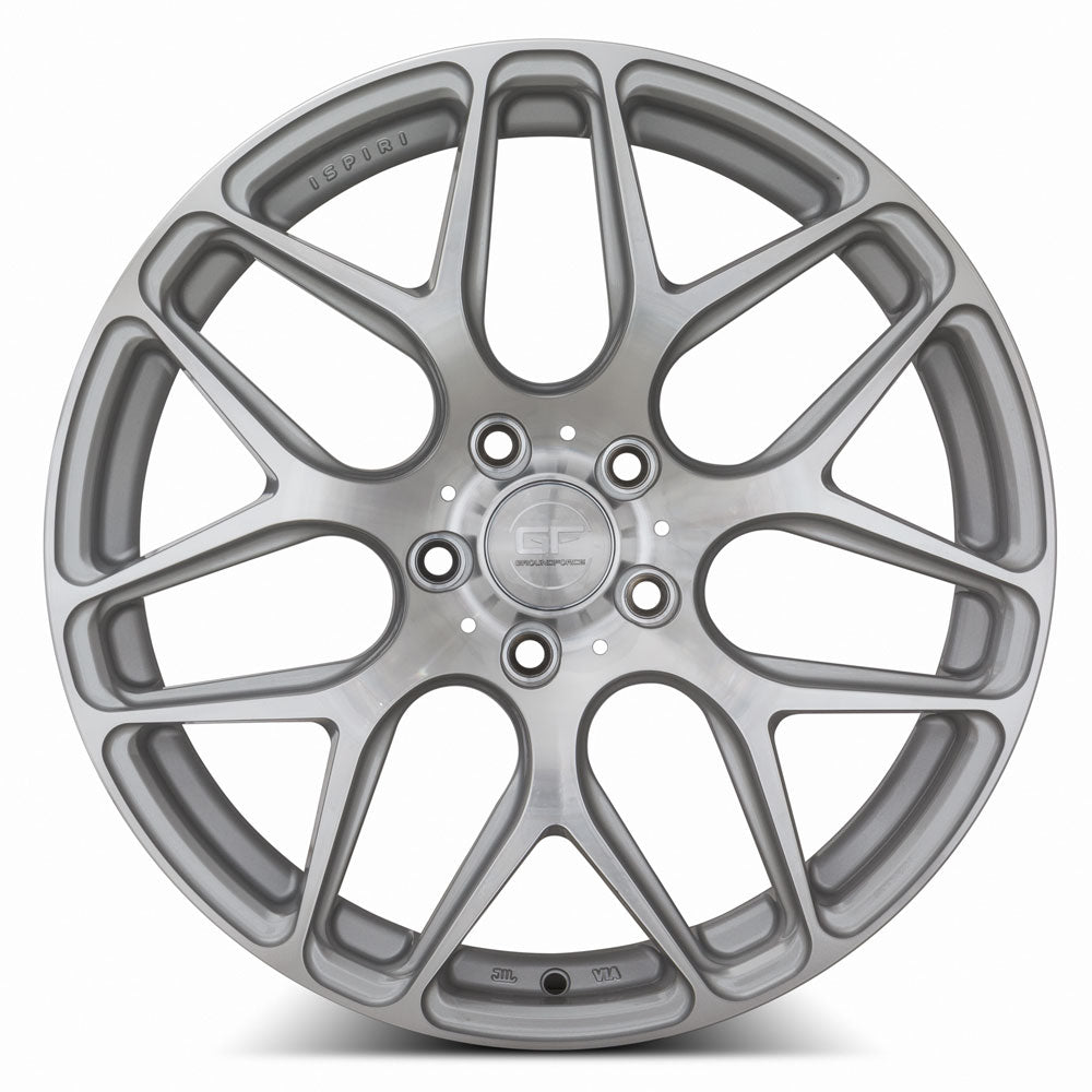 MRR Wheels MRR GF9 19x8.5 35 5x108mm 73.1mm Silver Machined Face