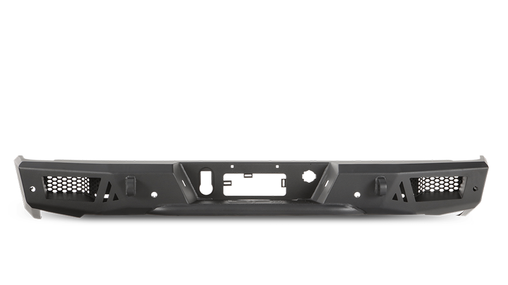 -Body Armor 4x4 2019+ Chevy Silverado 1500 Ambush Series Rear Bumper-Bumpers - Steel-Body Armor 4x4