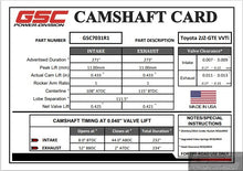 Load image into Gallery viewer, GSC Power-Division Billet VVTI 2JZ-GTE R1 Camshafts