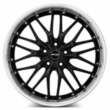 Load image into Gallery viewer, MRR Wheels MRR GT1 19x8.5 35 5x108mm 73.1mm Black Machined Lip