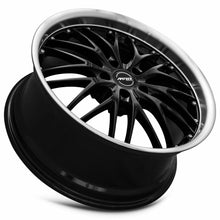 Load image into Gallery viewer, MRR Wheels MRR GT1 19x8.5 20-45 mm 66.6 - 74.1mm Black Machined Lip