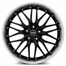 Load image into Gallery viewer, MRR Wheels MRR GT1 20x8.5 20-45 mm 66.6 - 74.1mm Black Machined Lip